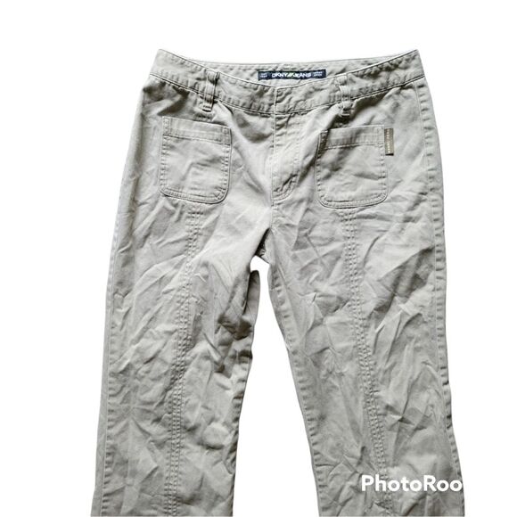 DKNY JEANS KHAKI PANTS - 6L - Picture 3 of 9
